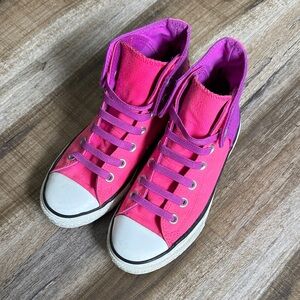 Converse Kids Sneakers - Pink and Purple